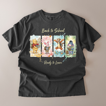Comfort Colors Back To School Ready To Learn T-Shirt