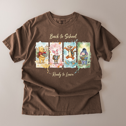Comfort Colors Back To School Ready To Learn T-Shirt