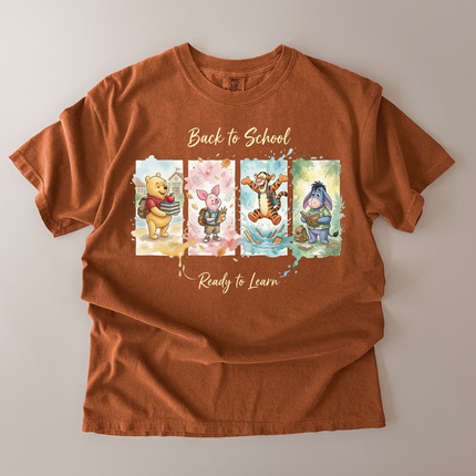 Comfort Colors Back To School Ready To Learn T-Shirt