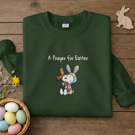 A Prayer for Easter Embroidered Sweatshirt