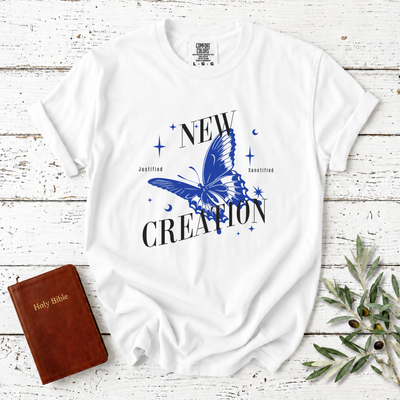 Comfort Colors New Creation Justified Sanctified T-Shirt