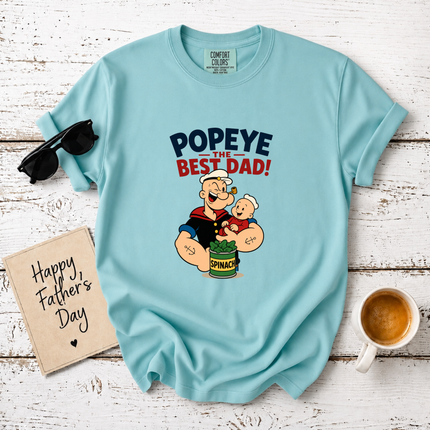 Comfort Colors Sailor Best Dad & Baby Spinach T-Shirt