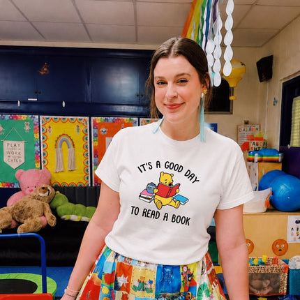 Comfort Colors It's a Good Day to Read a Book T-Shirt