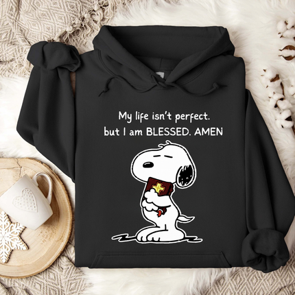 I Am Blessed Amen Snoopy Hoodie