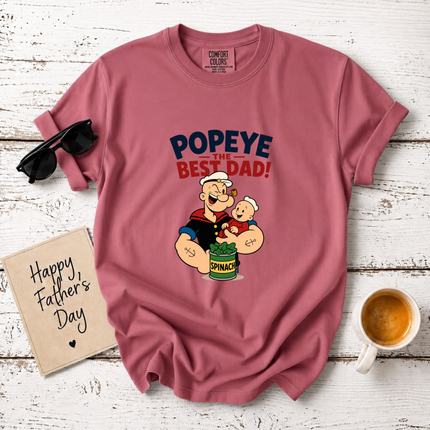 Comfort Colors Sailor Best Dad & Baby Spinach T-Shirt