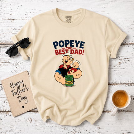 Comfort Colors Sailor Best Dad & Baby Spinach T-Shirt