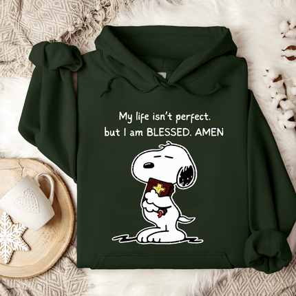 I Am Blessed Amen Snoopy Hoodie