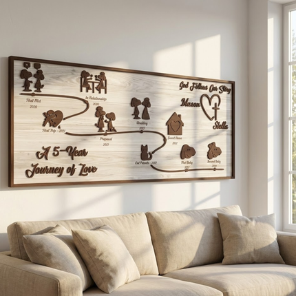 Story Board - Curvy Line - White