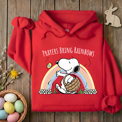 Prayers Bring Rainbows Hoodie