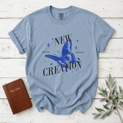 Comfort Colors New Creation Justified Sanctified T-Shirt