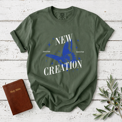 Comfort Colors New Creation Justified Sanctified T-Shirt