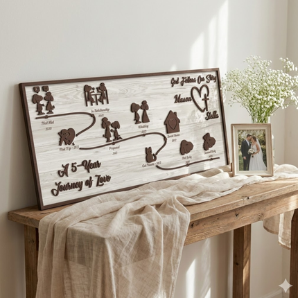 Story Board - Curvy Line - White