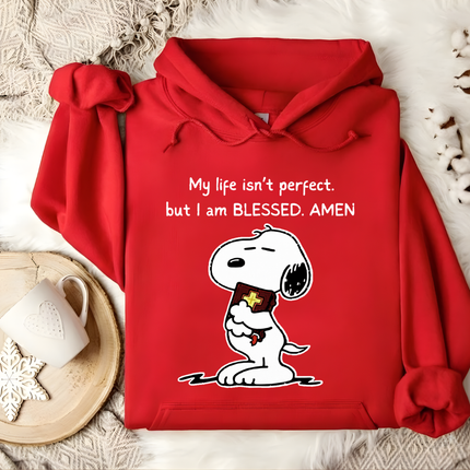 I Am Blessed Amen Snoopy Hoodie