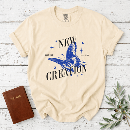 Comfort Colors New Creation Justified Sanctified T-Shirt
