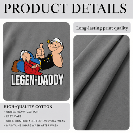 Comfort Colors Funny Legen Daddy T-Shirt