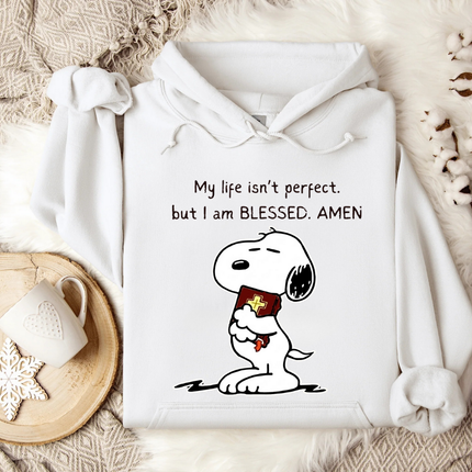 I Am Blessed Amen Snoopy Hoodie