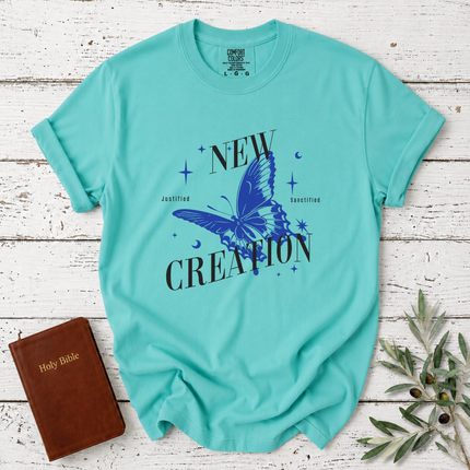 Comfort Colors New Creation Justified Sanctified T-Shirt