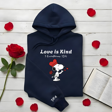 Love is Kind Hoodie - Snoopy