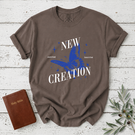 Comfort Colors New Creation Justified Sanctified T-Shirt
