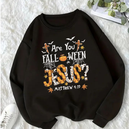 Halloween Christian Shirt with Matthew 4:19 Bible Verse