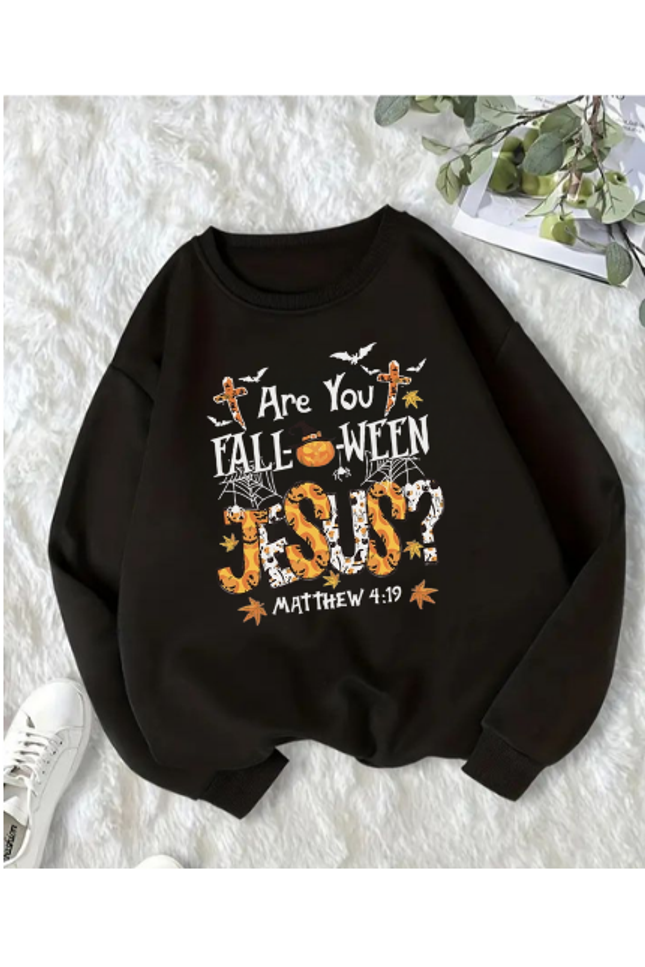 Halloween Christian Shirt with Matthew 4:19 Bible Verse