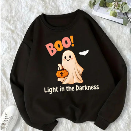 Boo! Light in the Darkness Sweatshirt