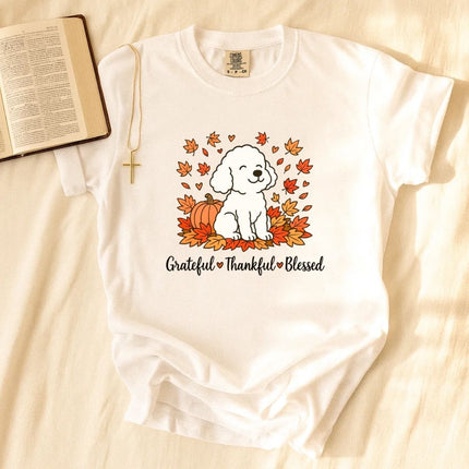 Comfort Colors Grateful-Thankful-Blessed T-Shirt