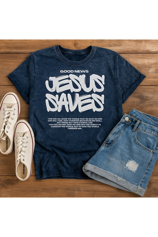 Jesus Saves – Good News Christian T-Shirt