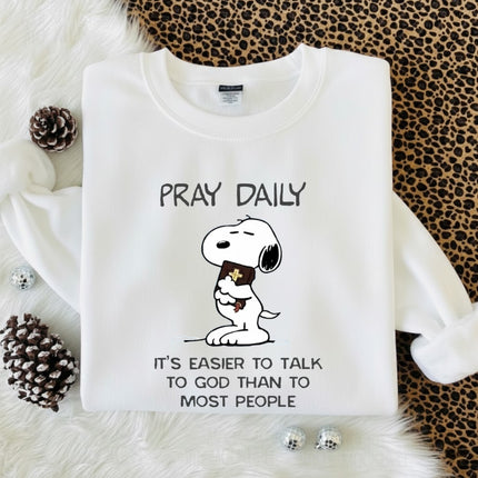 Pray Daily Sweatshirt