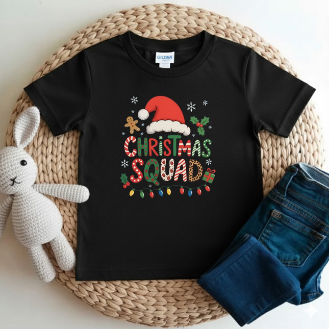 Christmas Squad Christmas T-Shirt for Kids
