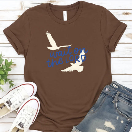 Comfort Colors Wait on the Lord Graphic Tee
