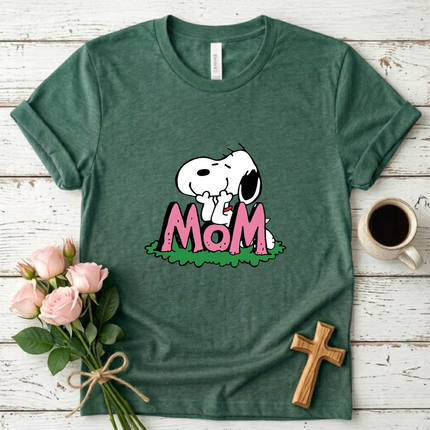 Cute Dog MOM T-Shirt