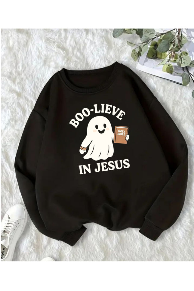 Christian Boo-lieve in Jesus Sweatshirt