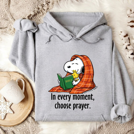 In Every Moment Choose Prayer Hoodie