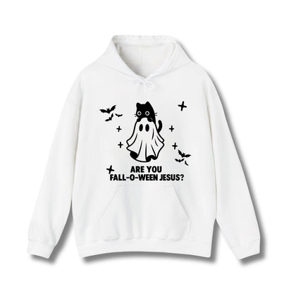 Fall-O-Ween Jesus Cute Gildan Hoodie