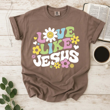 Comfort Color LOVE LIKE JESUS T-shirt