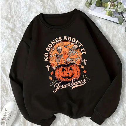 No Bones About It Jesus Saves Sweatshirt