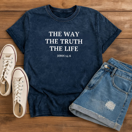 The Way The Truth The Life Christian T-Shirt