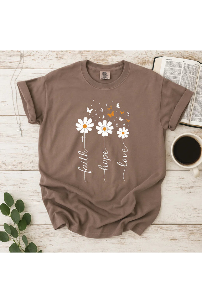 Comfort Colors Spread Faith Hope Love T-Shirt