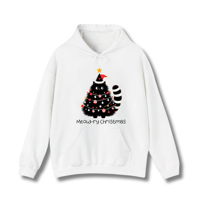 Meow-ry Christmas Hoodie