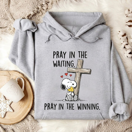 Pray in the Waiting Hoodie