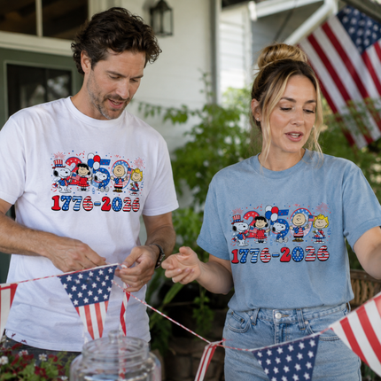 Comfort Colors America 250 Years 1776-2026 Patriotic Friends Party T-Shirt