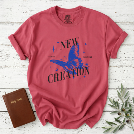 Comfort Colors New Creation Justified Sanctified T-Shirt