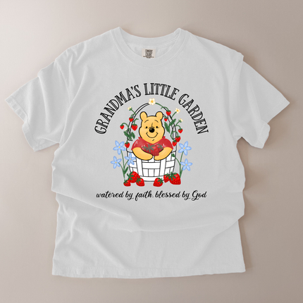 Comfort Colors Grandma's Little Garden T-Shirt