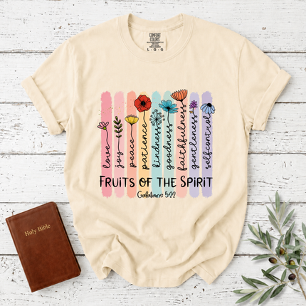 Comfort Colors Fruits Of The Spirit Floral T-Shirt