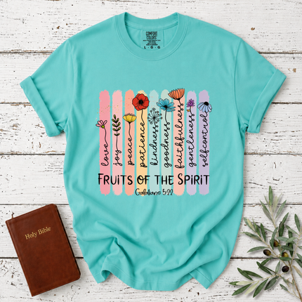 Comfort Colors Fruits Of The Spirit Floral T-Shirt