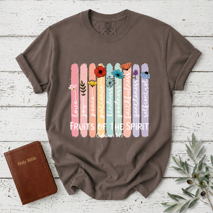 Comfort Colors Fruits Of The Spirit Floral T-Shirt