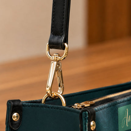 Personalized Loved Chosen Redeemed Leather Handbag