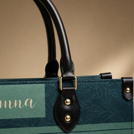 Personalized Loved Chosen Redeemed Leather Handbag