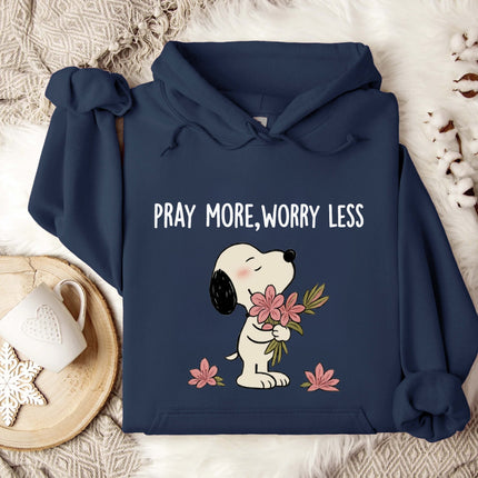 Pray More Worry Less Hoodie
